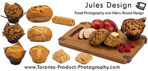 Toronto Food Photographer Studio and Menu Board Design